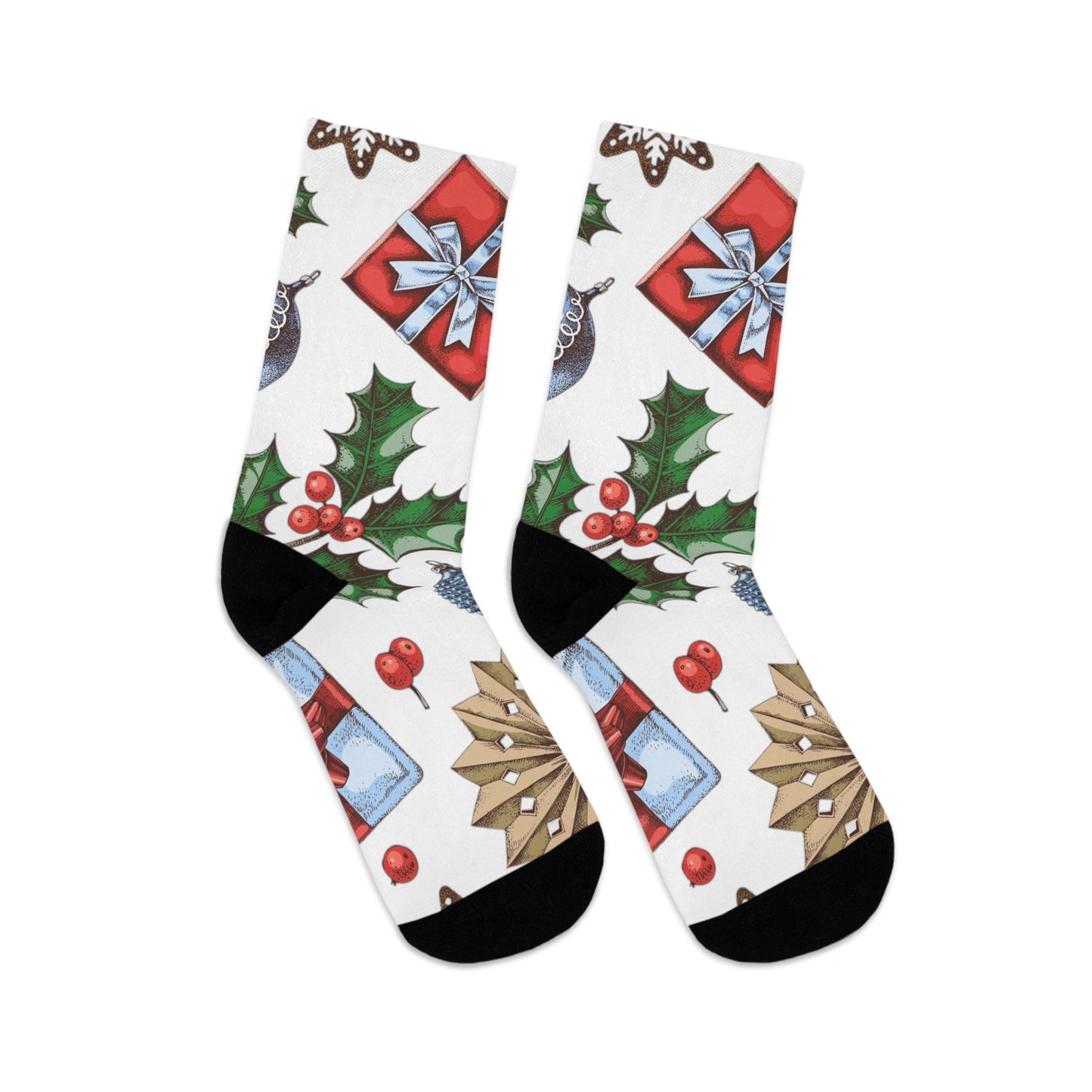 LCM23 All Things Xmas Recycled Poly Socks