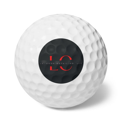 Le' Coop Detailint LLC Golf Balls, 6pcs