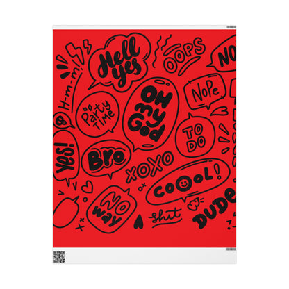 You Slang Me Xmas/Special Occassion Wrapping Papers