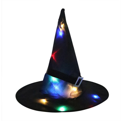 Halloween Decoration Witch Hat LED Lights