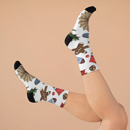 LCM23 All Things Xmas Recycled Poly Socks