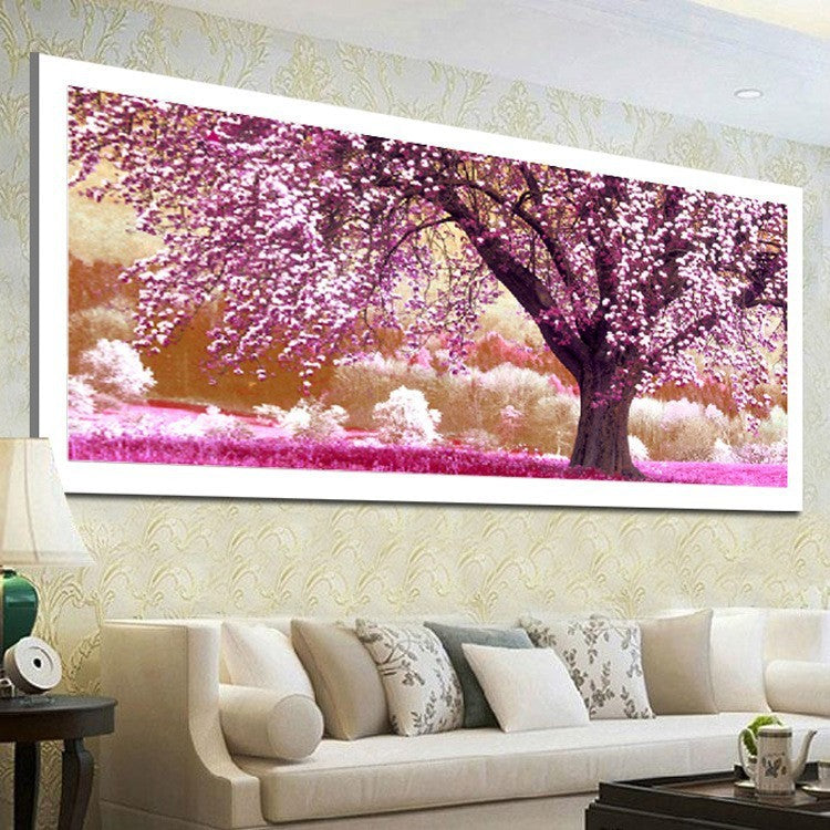 Cross Living Room Forest Landscape Painting