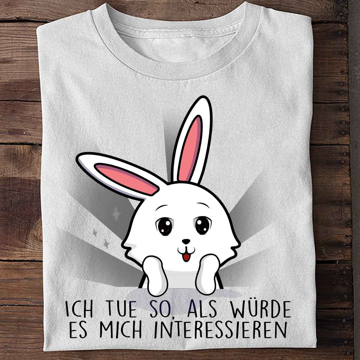 Rabbit Print Short-sleeved Tshirt