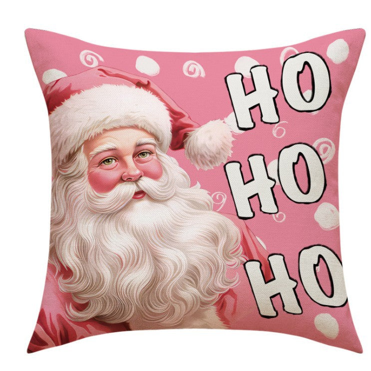 Christmas Pink Pillows