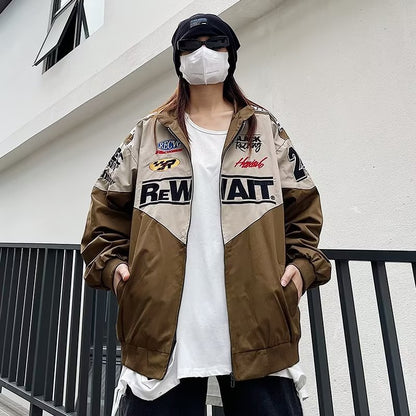 Detachable motorcycle/baseball jacket