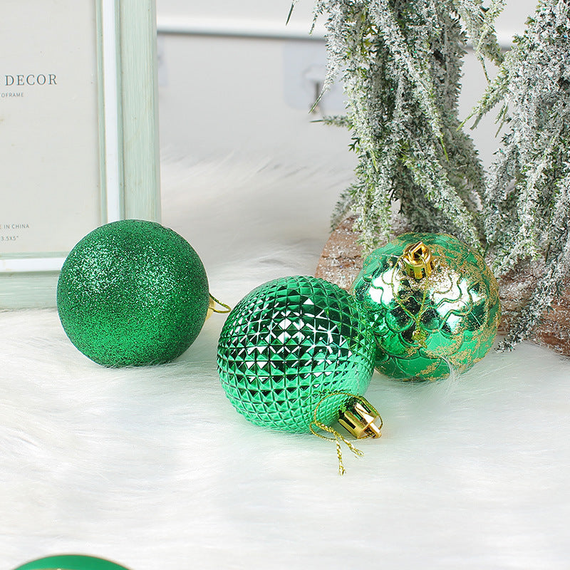 Christmas colorful ball pendant