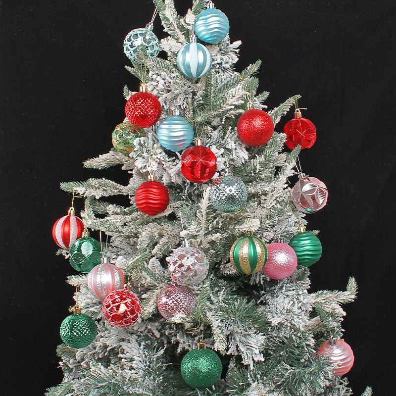 Christmas colorful ball pendant