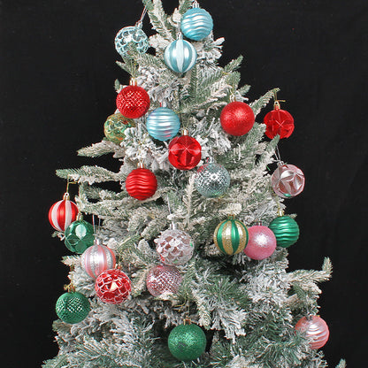 Christmas colorful ball pendant