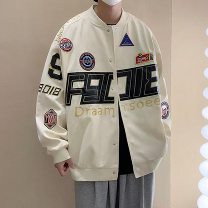 Detachable motorcycle/baseball jacket
