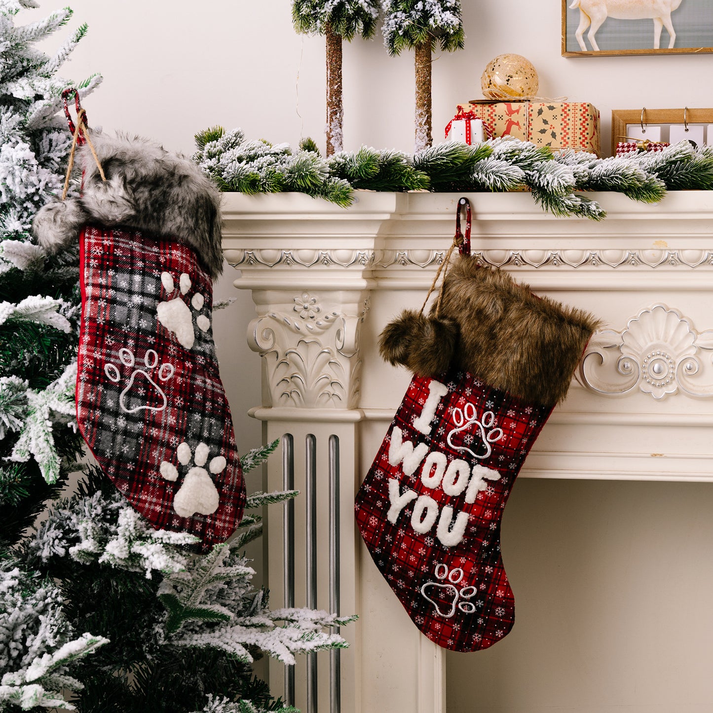 Christmas decoration  high-end Christmas stockings