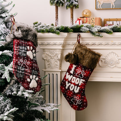Christmas decoration  high-end Christmas stockings
