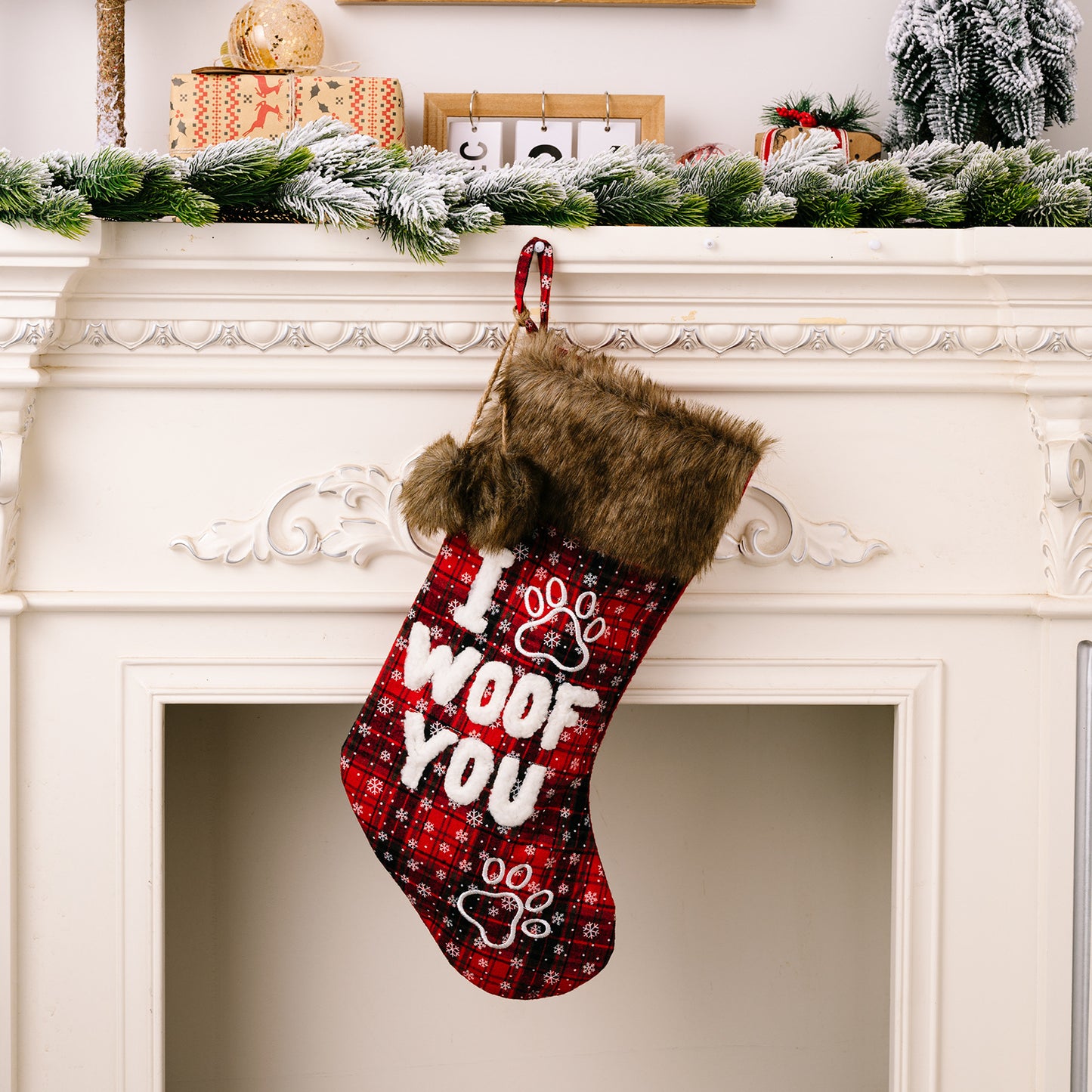 Christmas decoration  high-end Christmas stockings