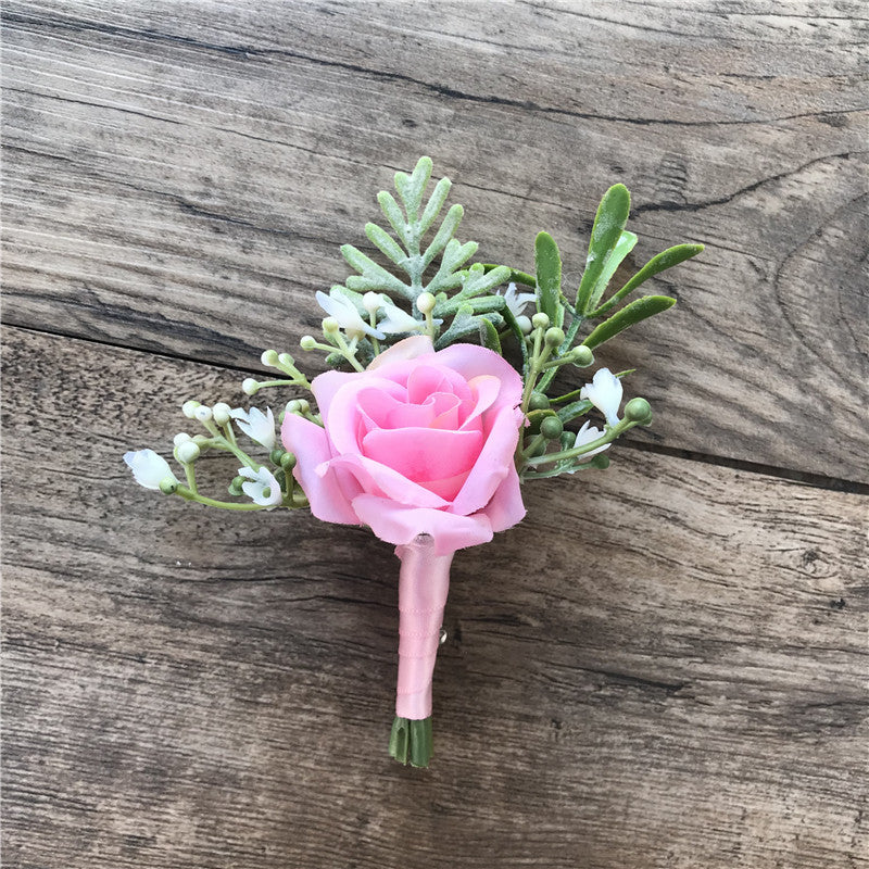 Bride And Groom Corsage