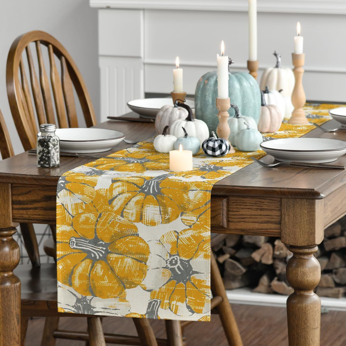 Autumn Thanksgiving Atmosphere Decorative Table Cloth