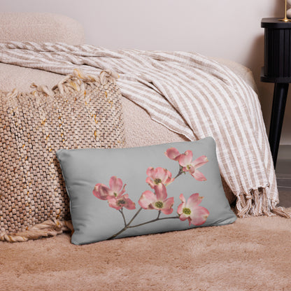 For The Love of Cherry Blossoms Basic Pillow