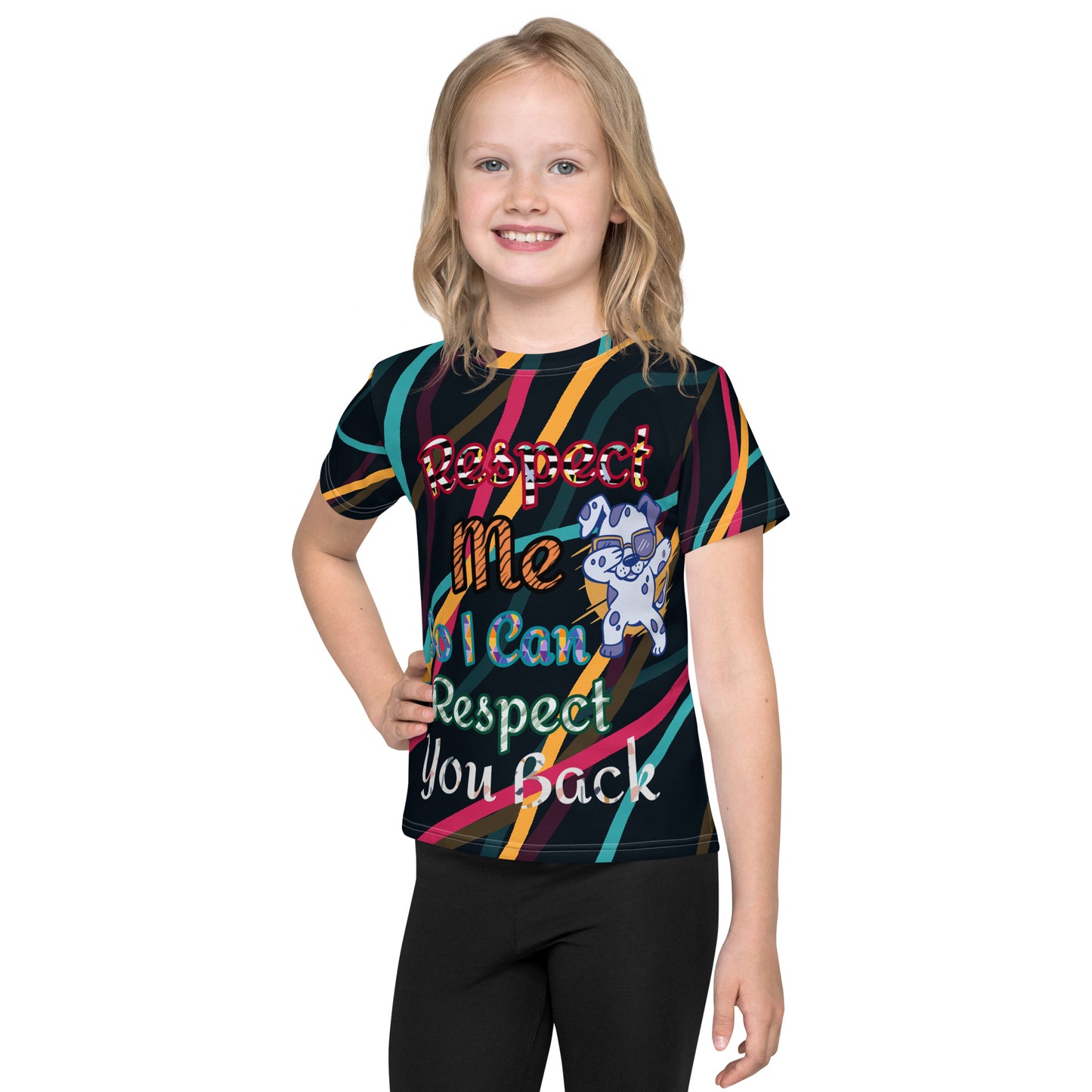 Respect Kids crew neck t-shirt