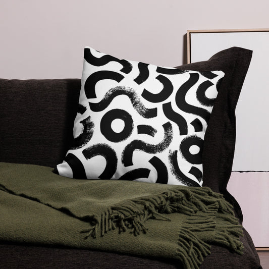 Spirals Premium Pillow Case