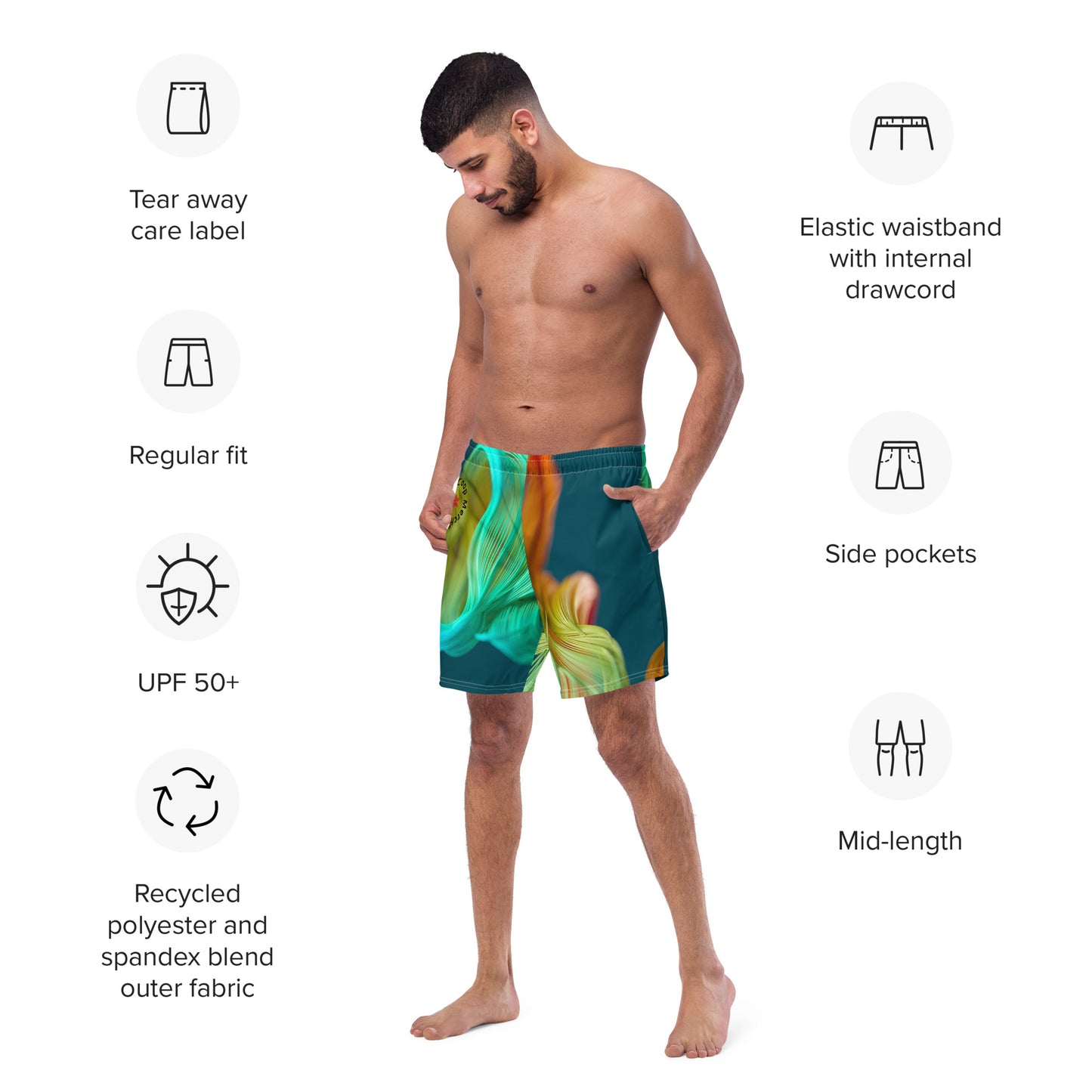 Le' Coop Men's swim trunks