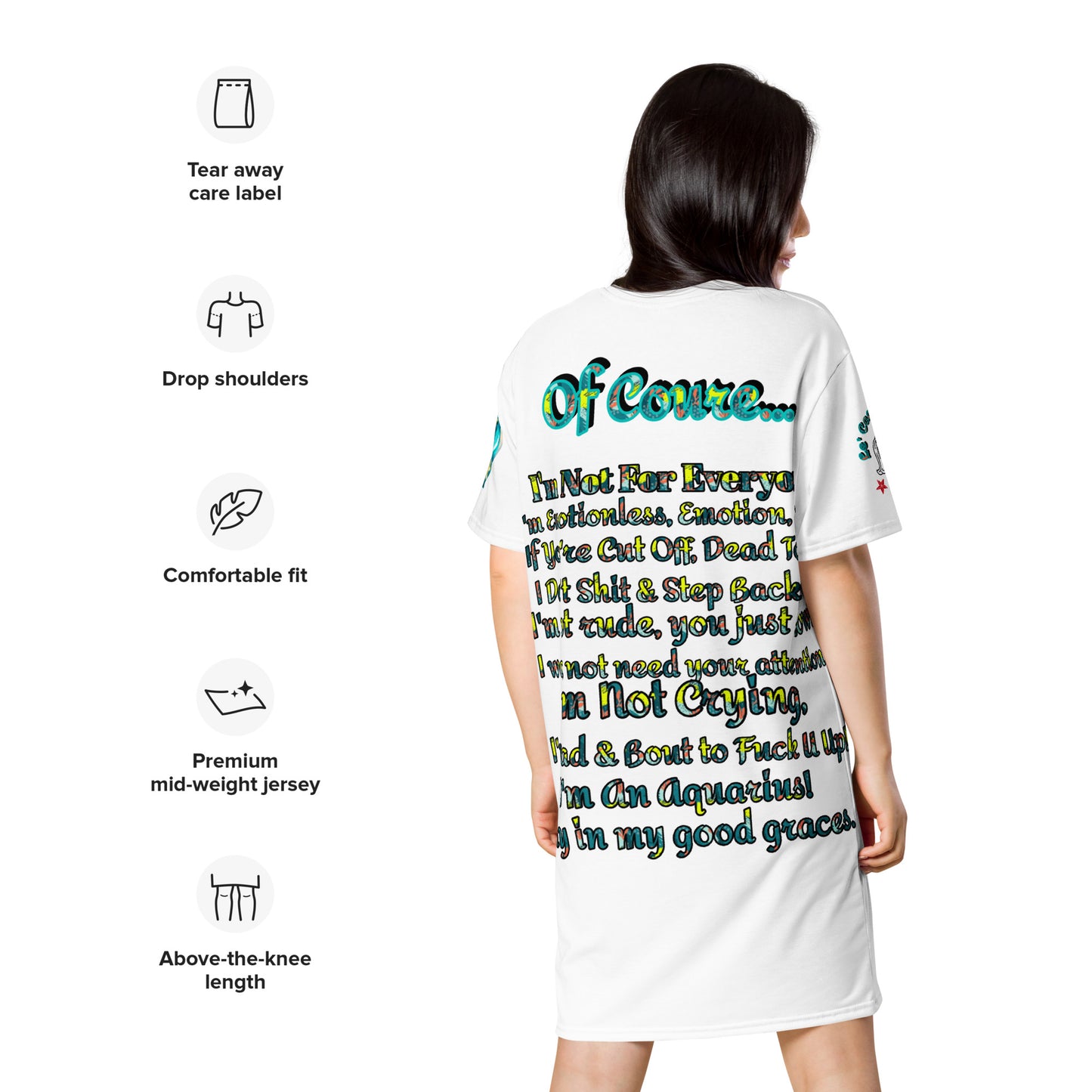 T-shirt dress/I'mAnAquarius