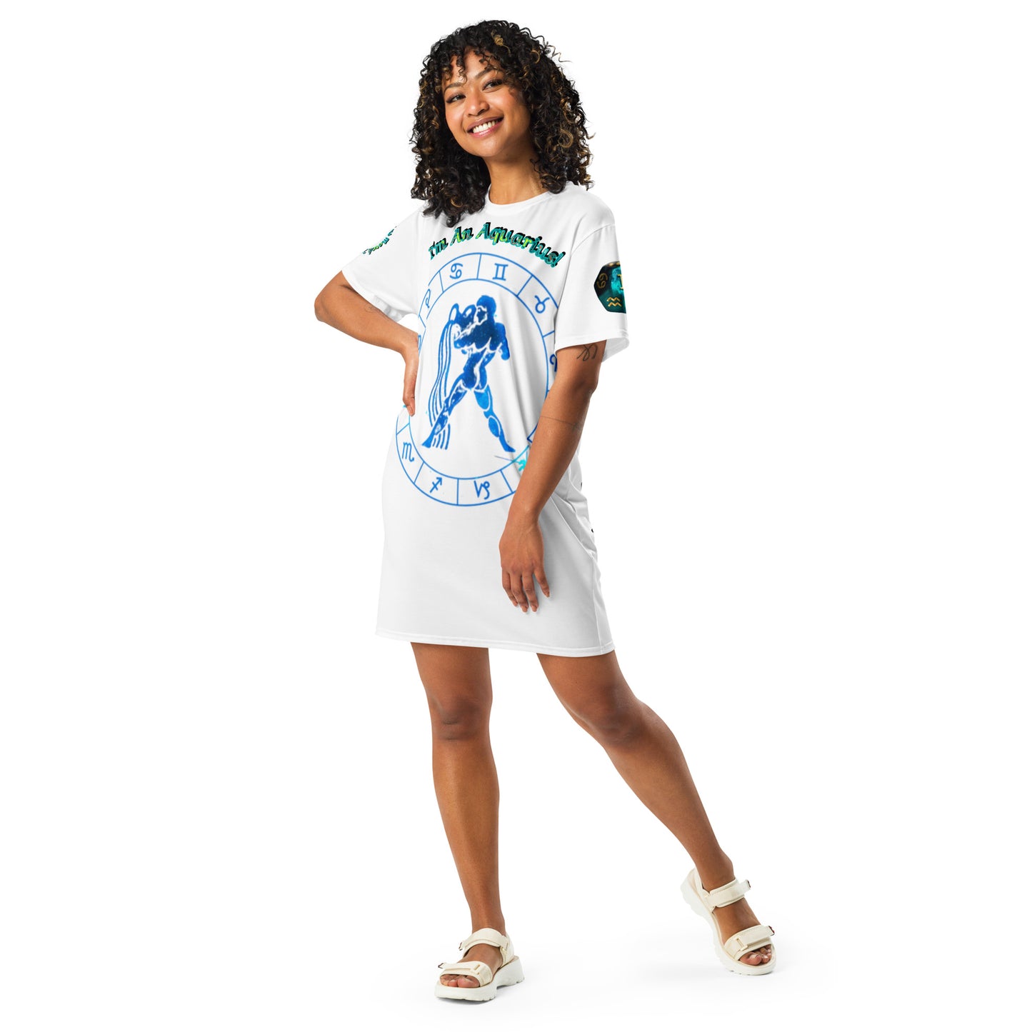 T-shirt dress/I'mAnAquarius