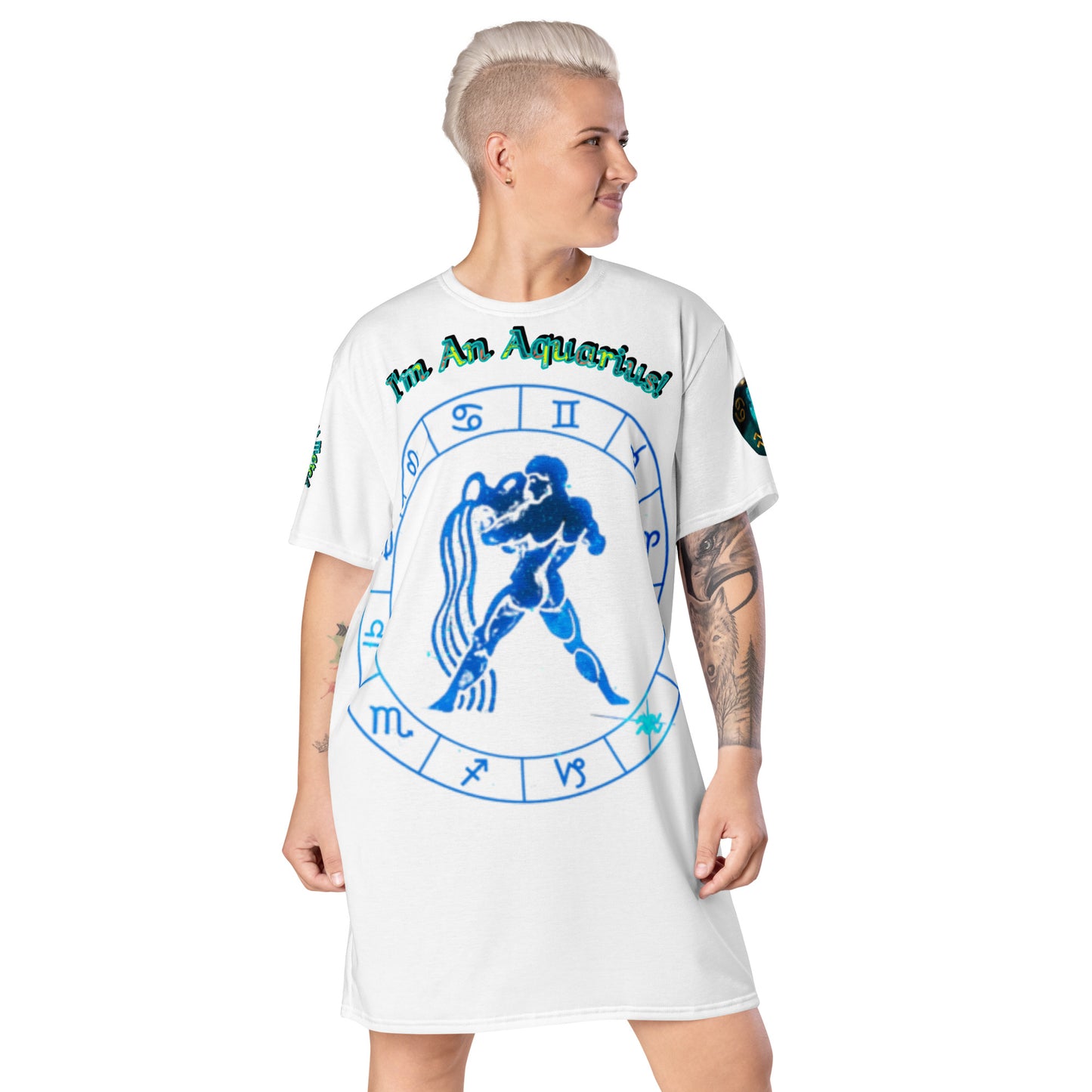 T-shirt dress/I'mAnAquarius