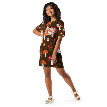 Aries mushroom T-shirt dress