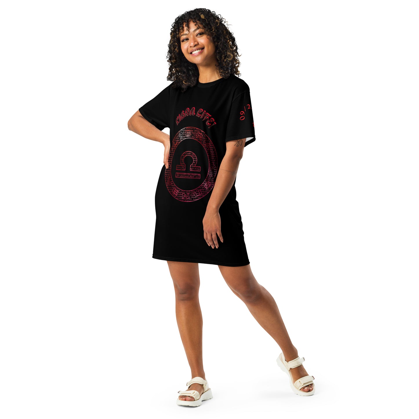 Libra Life T-shirt dress