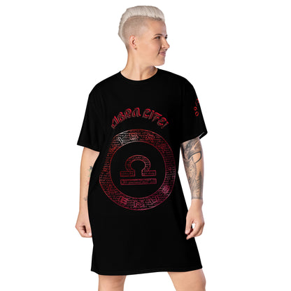 Libra Life T-shirt dress