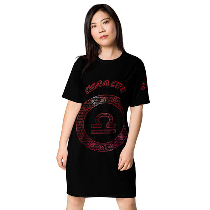 Libra Life T-shirt dress