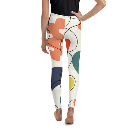 Geometric Life Youth Leggings