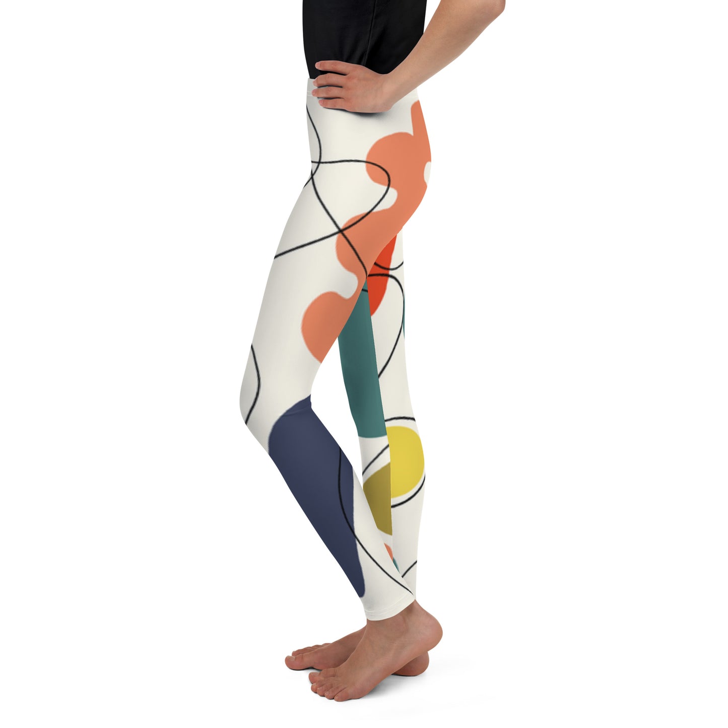 Geometric Life Youth Leggings