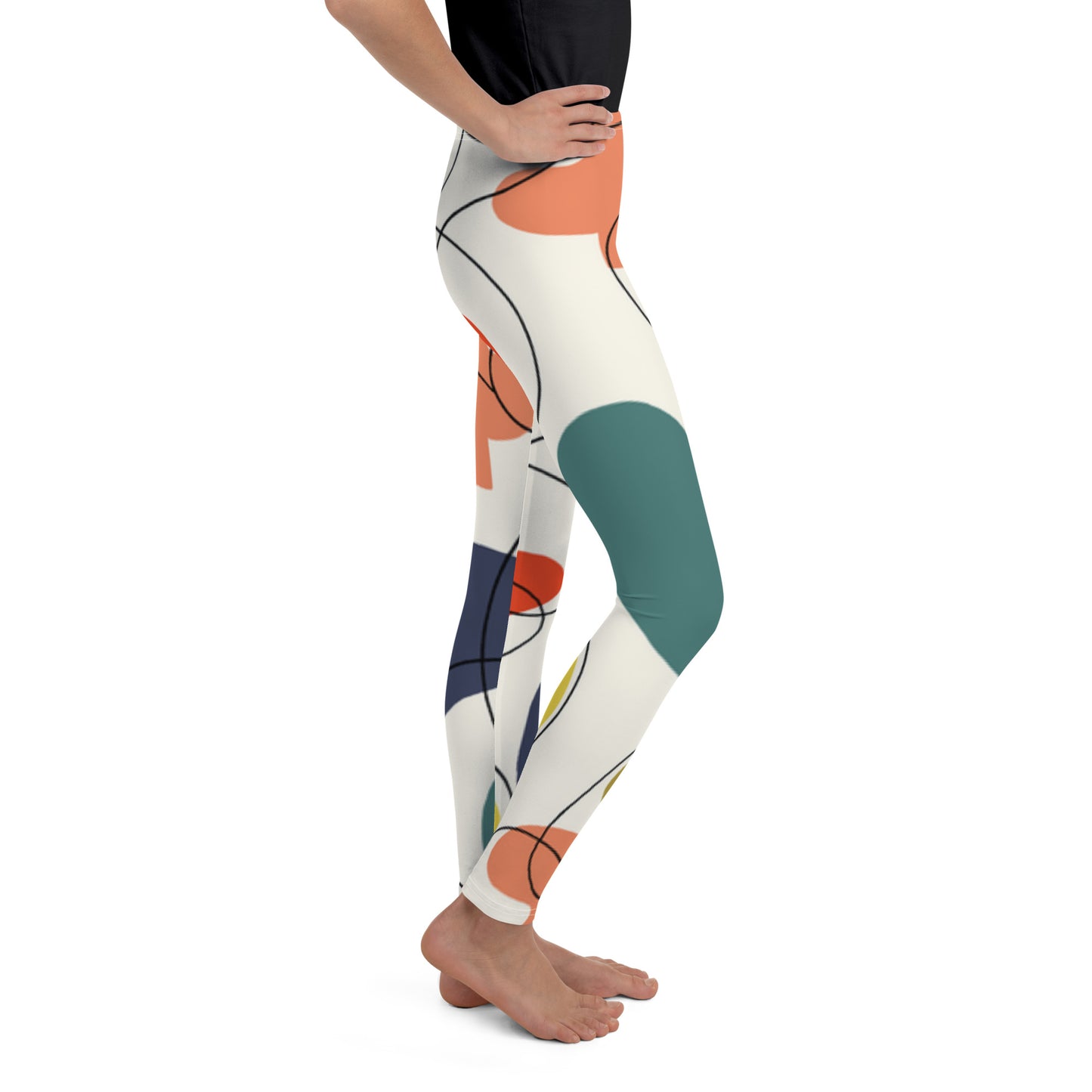 Geometric Life Youth Leggings