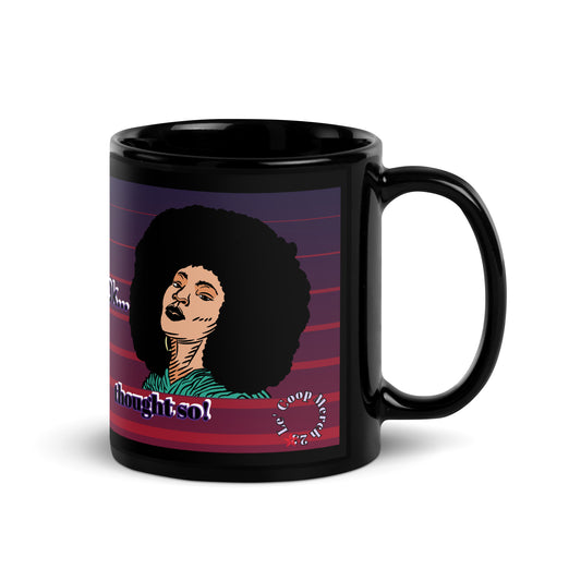 Black Glossy Mug