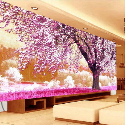 Cross Living Room Forest Landscape Painting