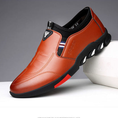 Mens Leather Spring Shoes