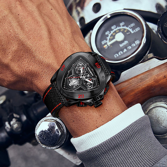 Men Quartz Snake Head Watch