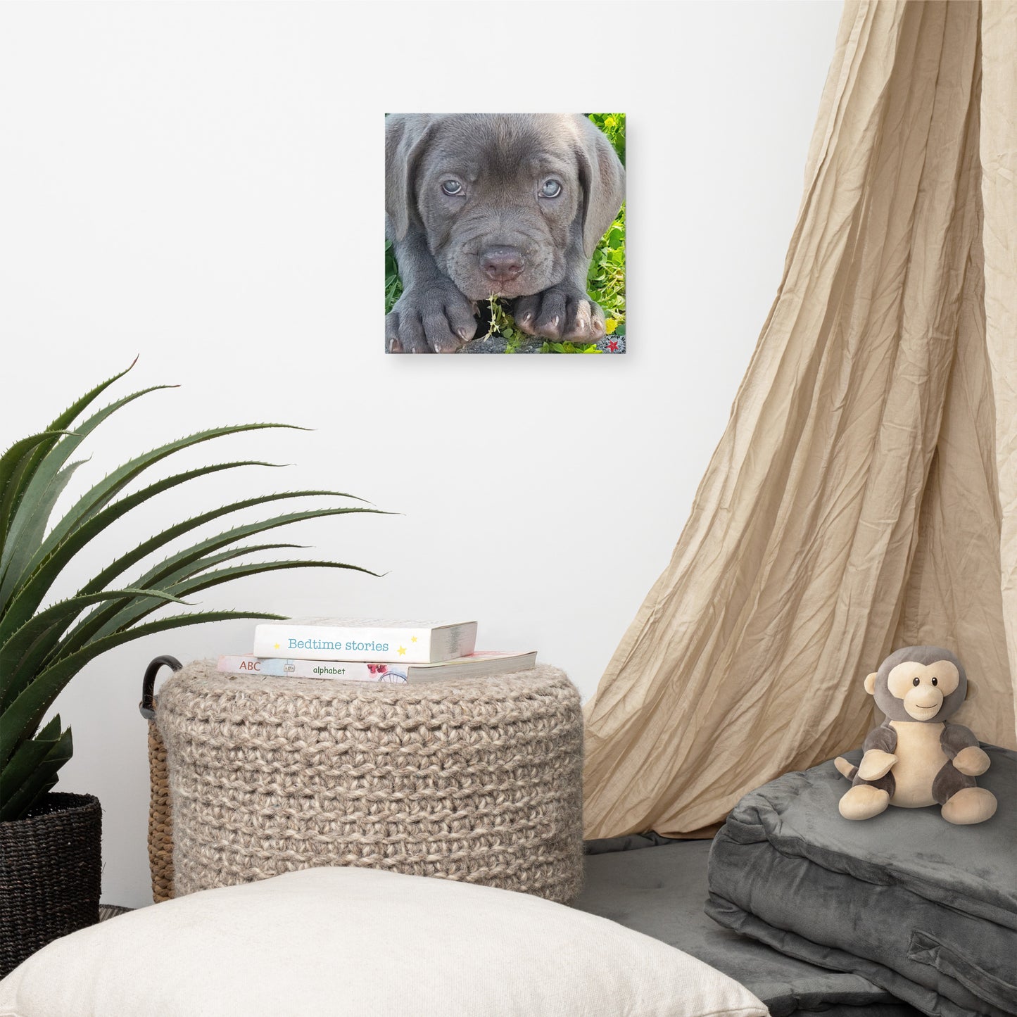 Puppy Love Canvas