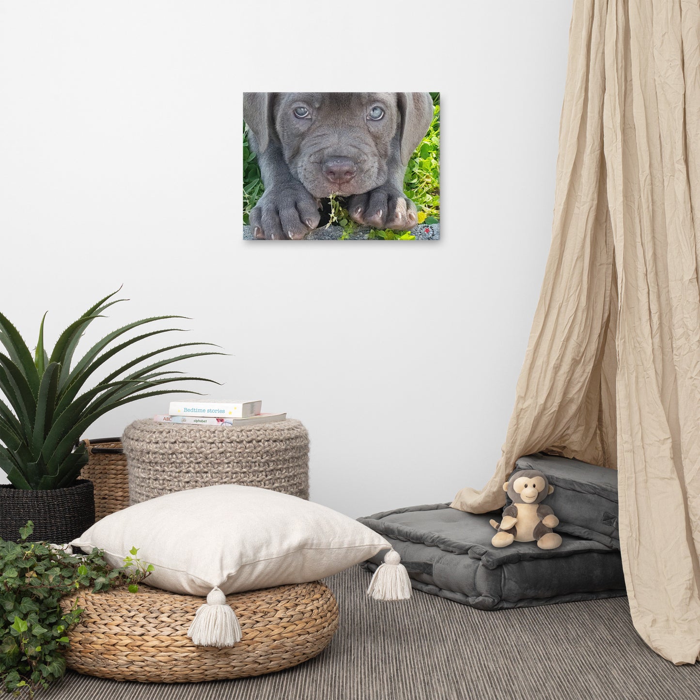 Puppy Love Canvas