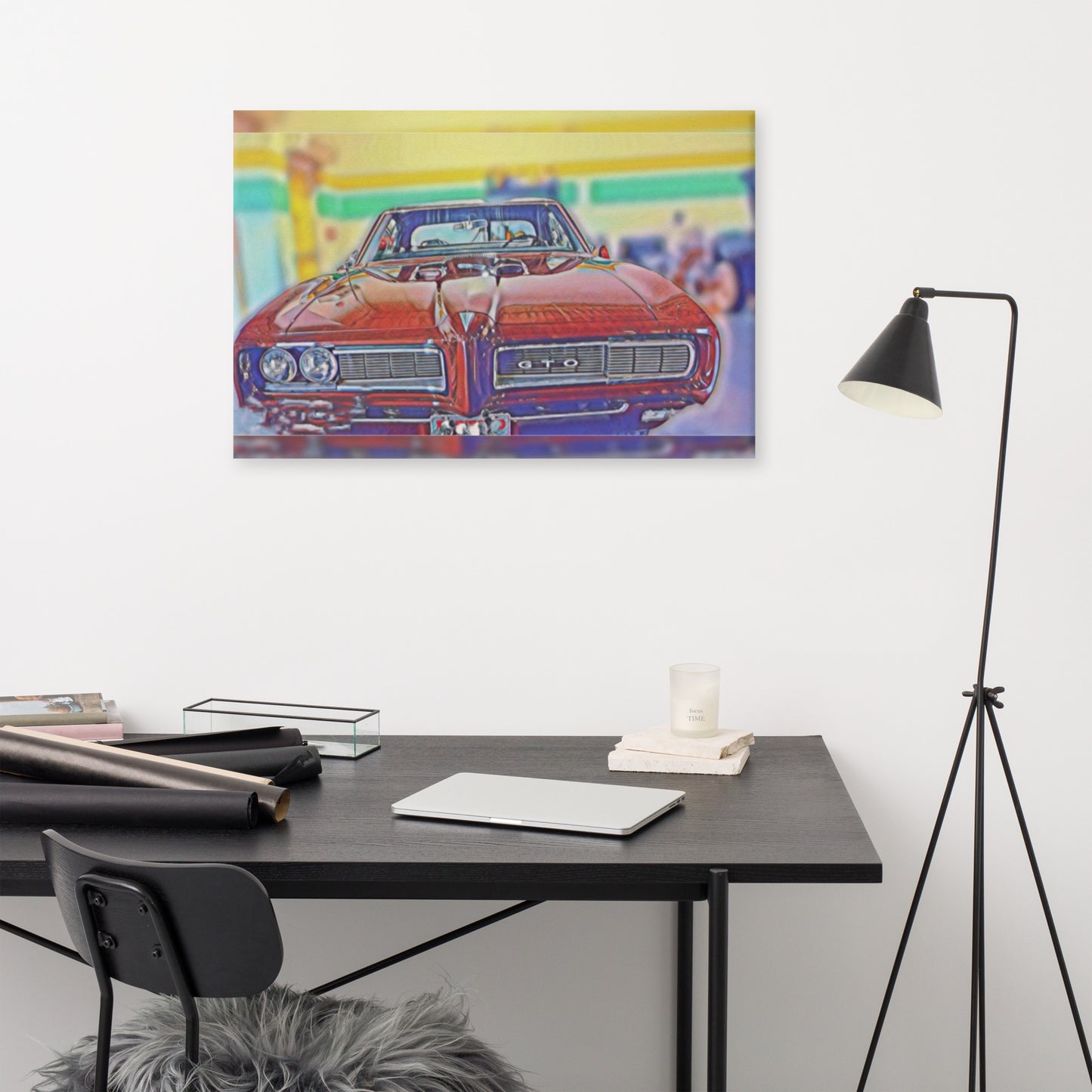 For the love of muscle cars Canvas