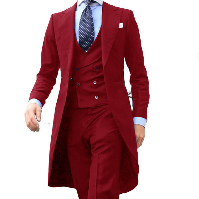 Men's Three-piece Suit Groom