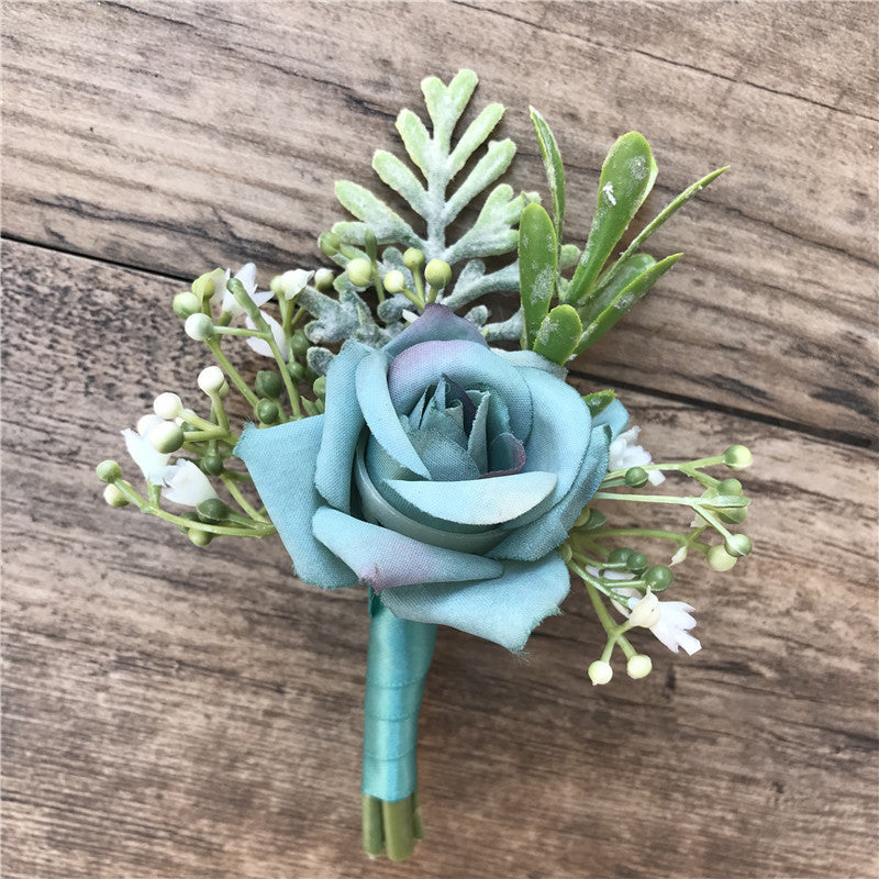 Bride And Groom Corsage