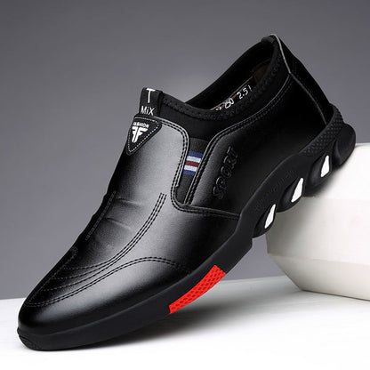 Mens Leather Spring Shoes