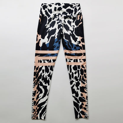 Sports Women Leopard Print Yoga Pants