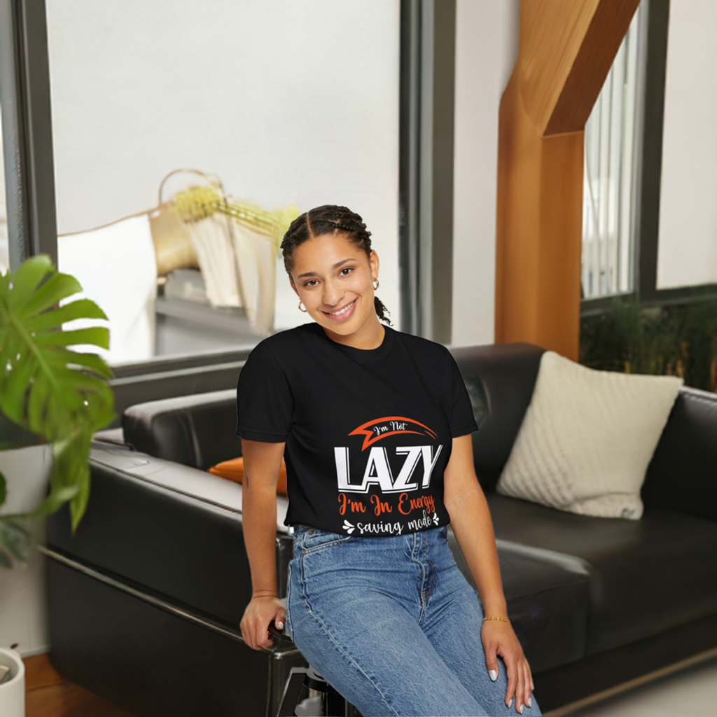 LCM23 "I'm Not Lazy..."  Unisex Garment-Dyed T-shirt