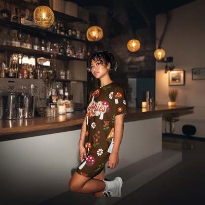 Aries mushroom T-shirt dress