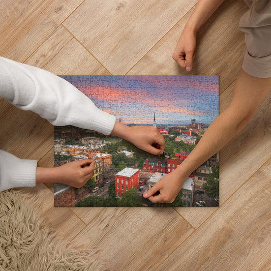 Savannah, Georgia Skyline Jigsaw puzzle