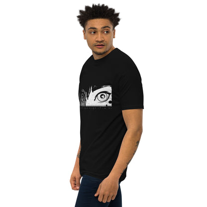 Anime Eye's Men’s premium heavyweight tee created with kittl.com