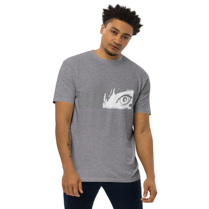 Anime Eye's Men’s premium heavyweight tee created with kittl.com