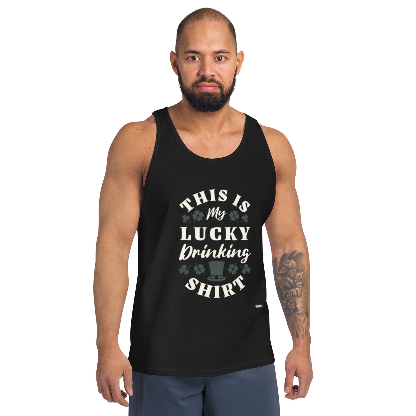 Lucky Drinking Shirt Men's Tank Top