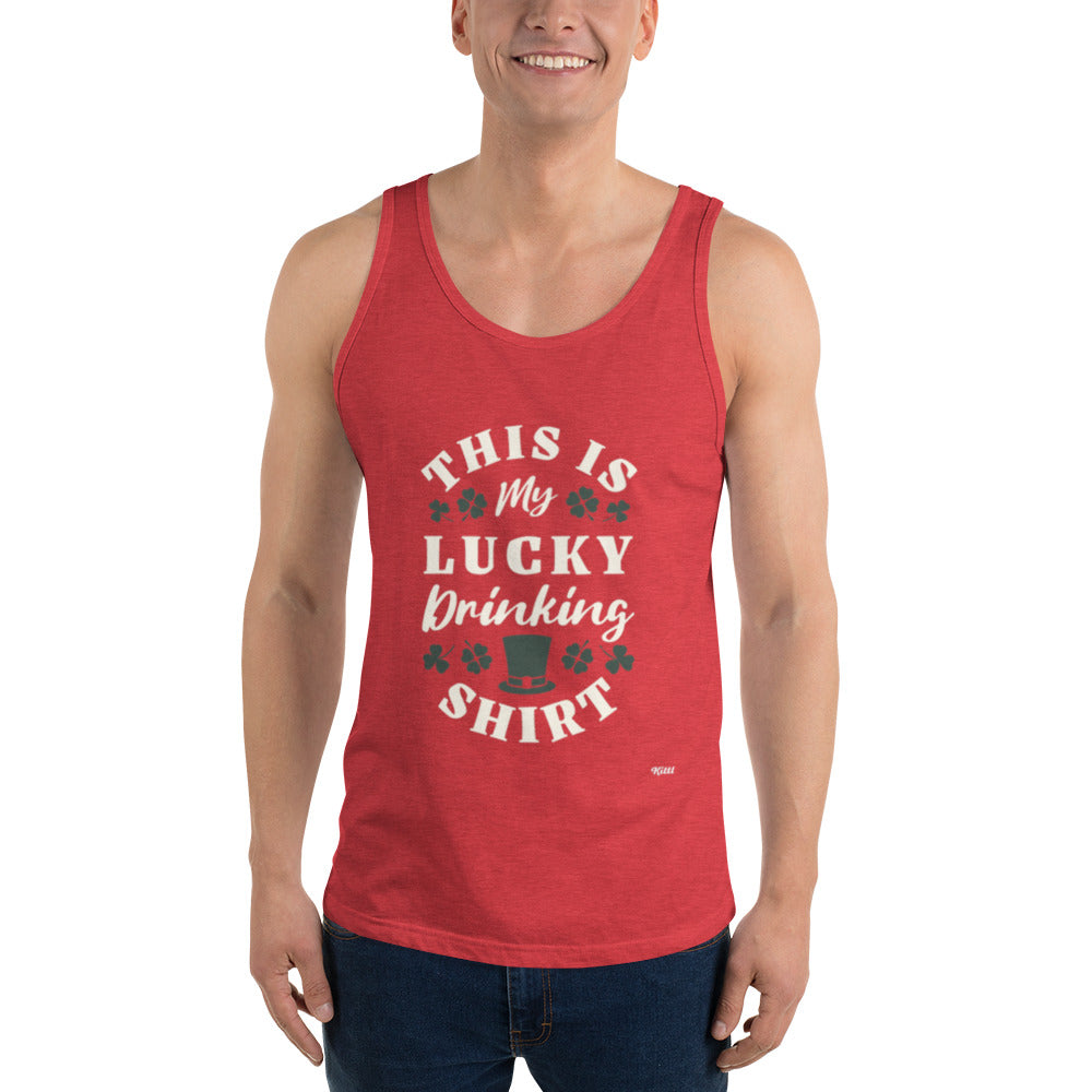 Lucky Drinking Shirt Men's Tank Top